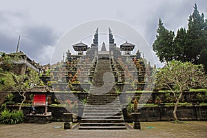 Pura Besakih. Indonesia. Bali. The Temple Of Pura Besakih. Pura Besakih located on the slope of the mountain, where supposedly photo