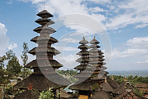 Pura Besakih. Indonesia. Bali. The Temple Of Pura Besakih. Pura Besakih located on the slope of the mountain, where supposedly