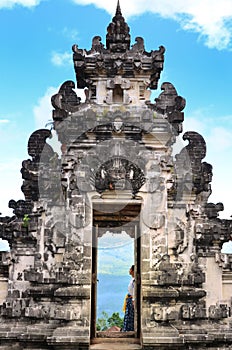 Pura Luhur Lempuyang temple Bali Indonesia photo