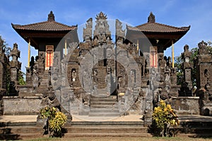 Pura Mauwe Karang temple in Bali island (Indonesia)