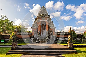 Pura Taman Ayun in Mengwi subdistrict in Badung Regency, Bali, Indonesia photo