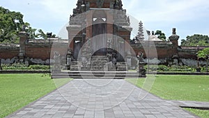 Pura Taman Ayun, Taman Ayun Temple,Bali Indonesia, the Panoramic view in sunny day