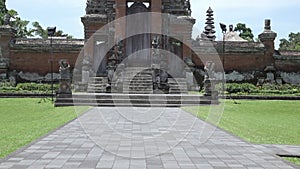 Pura Taman Ayun, Taman Ayun Temple,Bali Indonesia, the Panoramic view in sunny day