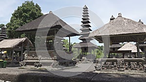 Pura Taman Ayun, Taman Ayun Temple,Bali Indonesia, the Panoramic view in sunny day