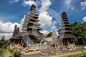 Pura Taman Ayun temple is Badung on Bali, Indonesia.