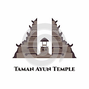 Pura Taman Ayun Temple in Bali, Indonesia. One of the famous Balinese temples located close to Denpasar. You must to visit the