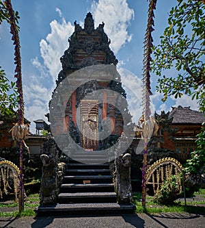 Pura Taman Saraswati, also known as the Ubud Water Palace, is a Balinese Hindu temple in Ubud, Bali, Indonesia.