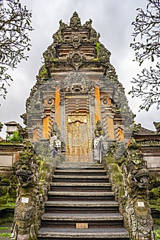 Pura Taman Saraswati Temple. Ubud, Bali, Indonesia