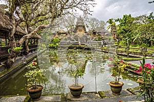 Pura Taman Saraswati Temple. Ubud, Bali, Indonesia