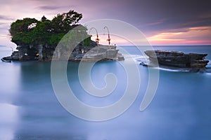 Pura Tanah Lot at sunset, Bali, Indonesia