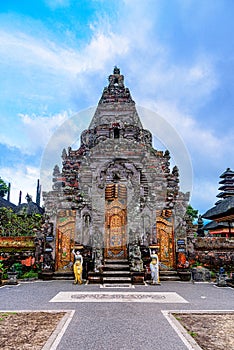Pura Ulun Danu Beratan or Pura Bratan is a Hindu temple on a lake Beratan in Bali, Indonesia