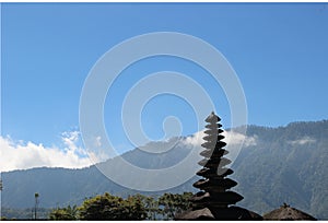 Pura Ulun Danu Bratan, Hindu Temple, Bali, Indonesia - 23 June 2012.