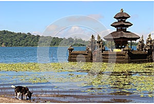 Pura Ulun Danu Bratan, Hindu Temple, Bali, Indonesia - 23 June 2012.