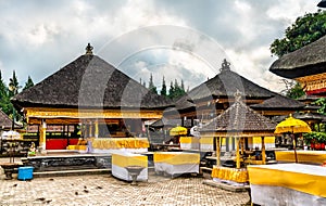 Pura Ulun Danu Bratan Temple on Bali, Indonesia