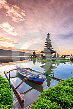 Pura Ulun Danu Bratan temple on the island of bali in indonesia 5