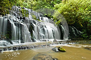 Purakanui Falls Catlins District South Otago photo