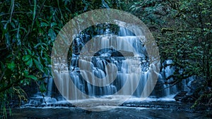 Purakaunui Falls, The Catlins, New Zealand. photo