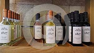 1827 Purcari Wine bottles