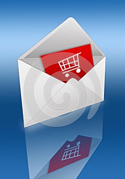 A purchase is in the internet