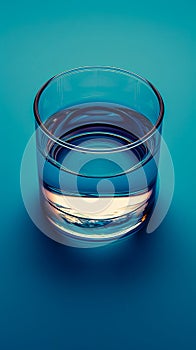 Pure drinking water glistens
