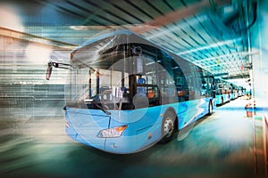 Pure electric bus