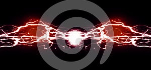 Pure Energy and Electricity Symbolizing Power