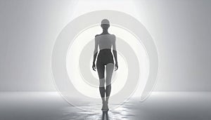 Pure Form: Silhouette in High-Key Light