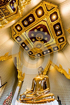 Pure Gold Buddha Image at Wat Traimit, Bangkok, Thailand