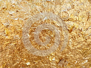 it is pure gold leaf texture for pattern and background