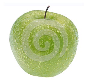 Pure image of a granny smith apple