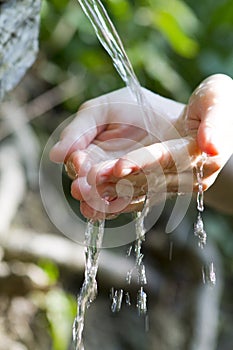 Pure natural water source