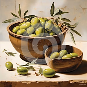 Pure Olive A Textured Picture With Irregular Patterns