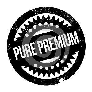 Pure Premium rubber stamp