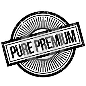 Pure Premium rubber stamp