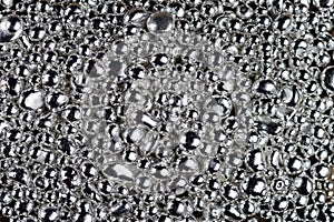 Pure silver granule texture. embossed background