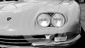 Pure vintage Lamborghini front end detail