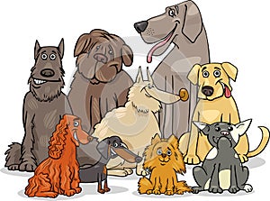 Purebred dog characters group