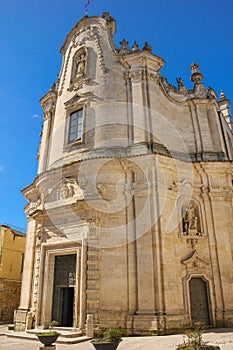 Purgatory church. Matera. Basilicata. Apulia. Italy