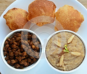 Puri and Chole
