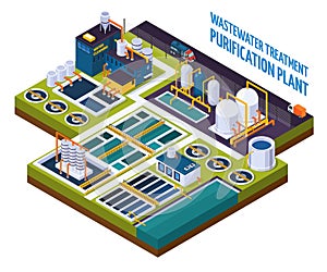 Purification Plant Isometric Composition