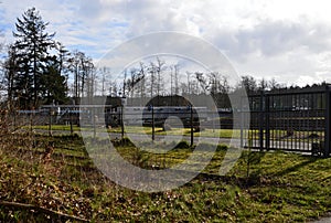 Purification Plant in the Town Walsrode, Lower Saxony