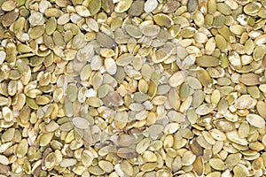 Purified pumpkin seeds