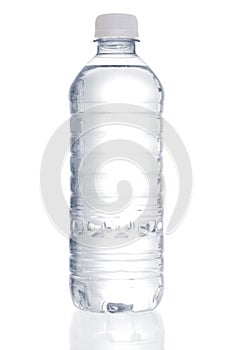 Purified water bottle photo