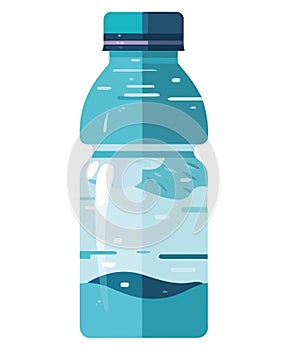 Purified water bottle