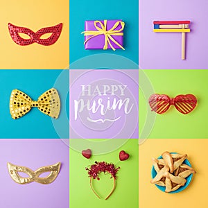 Purim holiday background