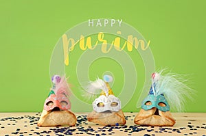 Purim celebration concept jewish carnival holiday