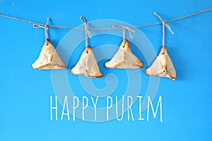 Purim celebration concept & x28;jewish carnival holiday& x29;