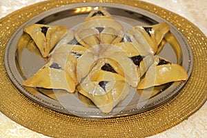 Purim, hamantaschen cookies