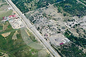 purlieus of tbilisi aerial view georgia