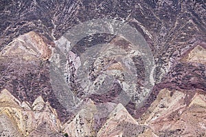 Purmamarca, colorful mountains in Argentina